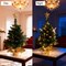24 Inch Tabletop Mini Christmas Tree (Gold) 10"D x 10"W x 24"H